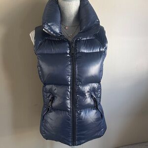 SAM. Midnight Blue Down Puffer Vest